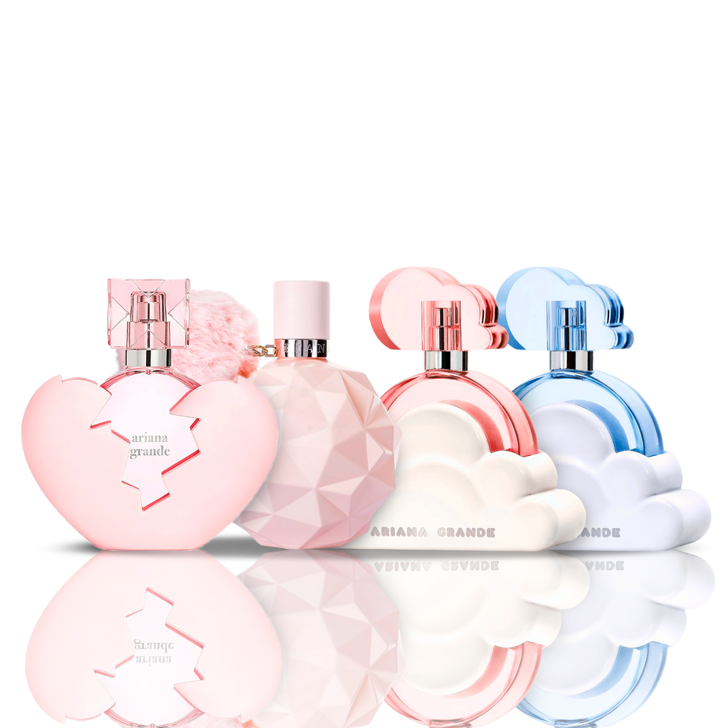 Set de 4 Perfumes | Ari + Cloud + Cloud Pink + Thank U Next Ariana Grande 100 ml